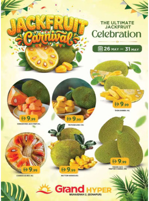 Jackfruit Carnival - Grand Hyper Muhaisnah