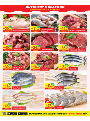 Butchery & Seafood Sale