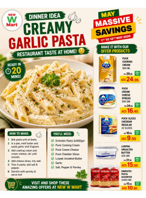 Creamy Garlic Pasta