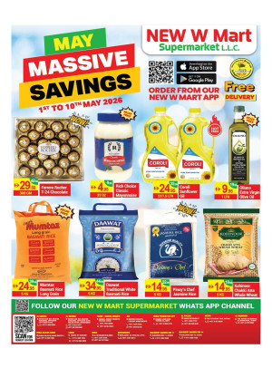 May Massive Savings